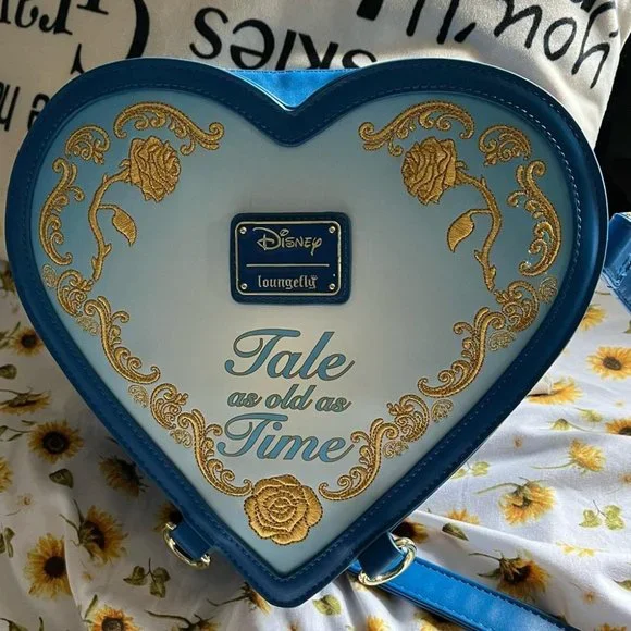 Disney Beauty and the Beast Loungefly and wallet